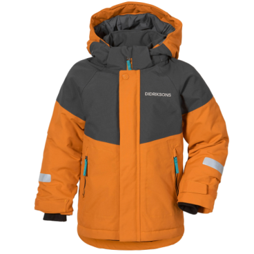 Куртка детская зимняя DIDRIKSONS LUN KID'S JKT, оранжевый, 503825