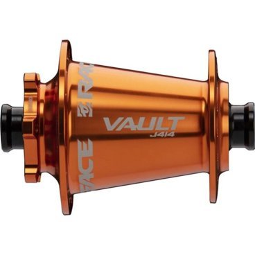 Втулка велосипедная Race Face Vault, передняя, 15x110 мм, 32H, Orange, HUB18V15X110X32HORNGF