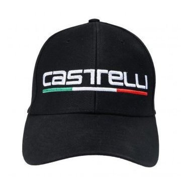 Бейсболка велосипедная Castelli Classic, черный, 4518103