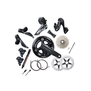 Фото Групсет Shimano Ultegra Disc 8170 DI2, L172 52-36Т, 11-30Т, 12 скоростей, 63918789048