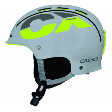 Шлем горнолыжный CASCO CX-3, детский, grey-neon