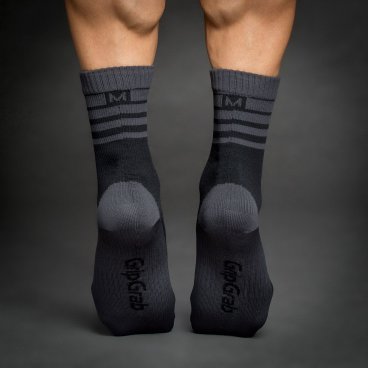 Носки велосипедные GripGrab Waterproof Merino Thermal Socks, Black, 2021, 3016011