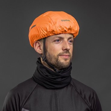 Чехол на шлем GripGrab Helmet Cover Hi-Vis, Fluo Orange, 501111001