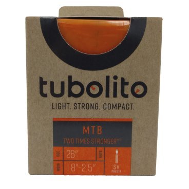 Камера велосипедная TUBOLITO Tubo-MTB-26, легкая, вес 78 г, для горного велосипеда, ниппель Presta, 33000003