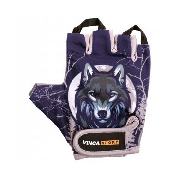 Велоперчатки Vinca Sport, WOLF, синие, VG 986 Wolf