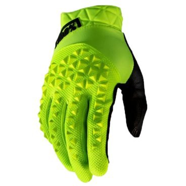 Велоперчатки 100 Geomatic Glove, Fluo yellow, 2022, 10026-00005