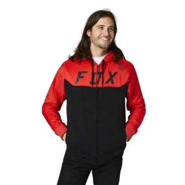 Толстовка Fox Pivotal Zip Fleece, мужская, Flow Red, 28311-110-L