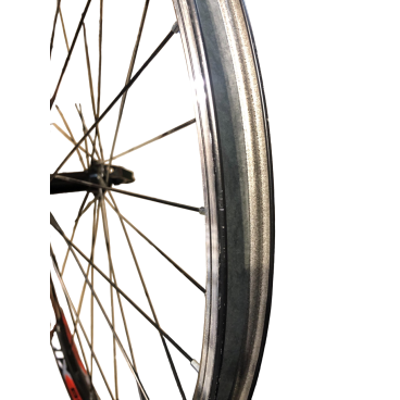 Колесо велосипедное TRIX, 26", переднее, обод двойной, втулка алюминий черная, эксцентрик, D-17" 26 ( Уцененный товар)