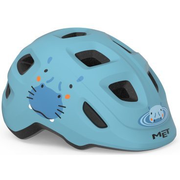 Велошлем Met Hooray, детский, Pale Blue Hippo, 2023, 3HM144CE00XSBH1