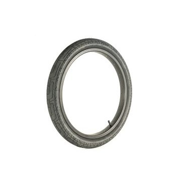 Фото Велопокрышка COLONY, 20 x 2.2", Grip Lock Tyre - Steel Bead, цвет Black Tread/Black Wall, 03-002100