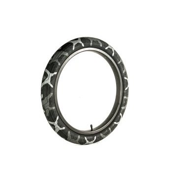 Велопокрышка COLONY, 20 x 2.2", Grip Lock Tyre - Steel Bead, цвет Grey Camo/Black Wall, 03-002105