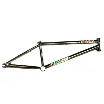 Рама велосипедная COLONY, 20.4", BMX, Sweet Tooth Frame, цвет ED Black, 03-002152