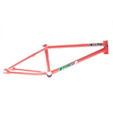 Рама велосипедная COLONY, 21.0", BMX, Sweet Tooth Frame, цвет Salmon, 03-002160