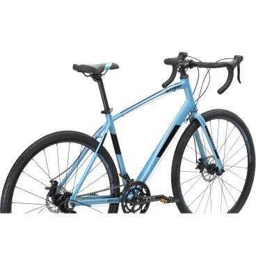 Шоссейный велосипед Stark Gravel 700.1 D, голубой/чёрный, 2022, HQ-0005308