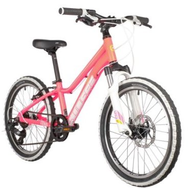 Подростковый велосипед STINGER 20" FIONA KID розовый, алюминий, размер 10"