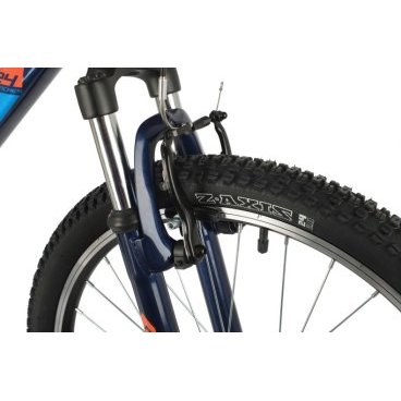 Подростковый велосипед NOVATRACK 24" EXTREME, синий,  стальная рама 11"