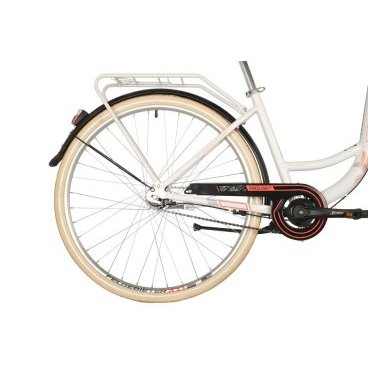Женсикй велосипед STINGER 700C BARCELONA EVO белый, алюминий, размер 15", 2021