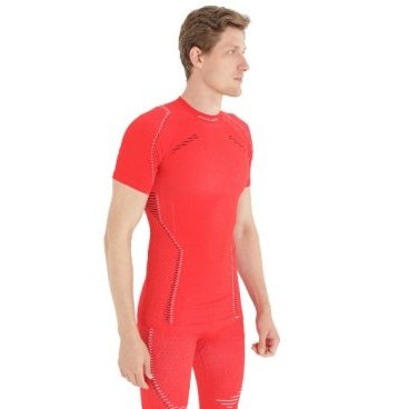 Футболка Accapi Ergoracing Short Sleeve Shirt, Red/Black, AA900_5299