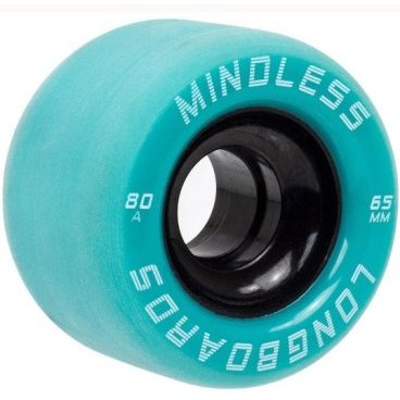 Колеса (4 штуки) для лонгборда Mindless, 2021, Viper Wheels 65mm x 44mm Green, б/р, MS520