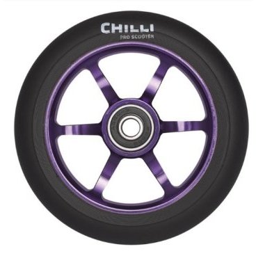 Фото Колесо для самоката Chilli,2021, Wheel 5000 - 110 mm Dark Blue б/р, CEW0013