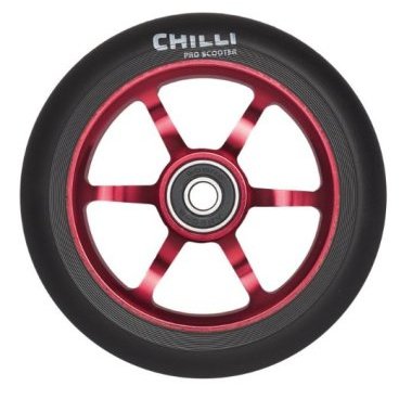 Колесо для самоката Chilli, 2021, Wheel 5000 - 110 mm Red б/р, CEW0012