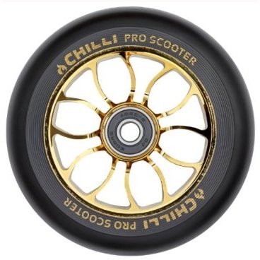 Колесо для самоката Chilli, 2021, Wheel Reaper - 110 mm, Gold, б/р, 1036-10