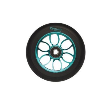 Колесо для самоката Chilli, 2021, Wheel Reaper - 110 mm, Ocean Blue, б/р, CEW0020