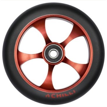 Колесо для самоката Chilli, 2021, Wheel Reaper Reloaded - 120 mm, Copper Red, б/р, 1045-4