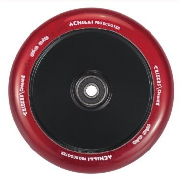 Колесо для самоката Chilli, 2021, Wheel Zero V2 - 120mm, Red, б/р, CEW0006