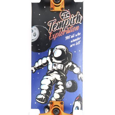 Скейтборд Tempish Explorate, 79х20, 2021, черный, 106000052