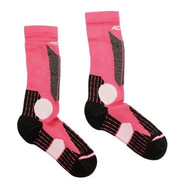 Носки Accapi, Skating Jr pink/black, 2022, H1901_3299