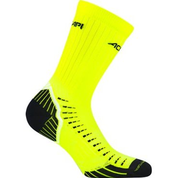 Фото Велоноски Accapi, Cycling Touch Yellow Fluo/Anthracite, 2022, H1008_8666