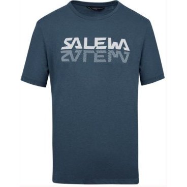 Футболка Salewa Reflection Dry M T-Shirt Premium Navy Melange, 00-0000027852_3986