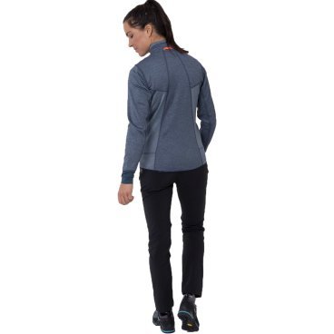 Куртка флисовая Salewa Puez Melange 2 Pl W Fz Navy Blazer Melange/6080, 2022, серый, 00-0000027387_3966