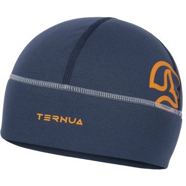 Шапка Ternua Quirops Dark Teal, оранжевый/синий, 2022-23, 2661675_6259