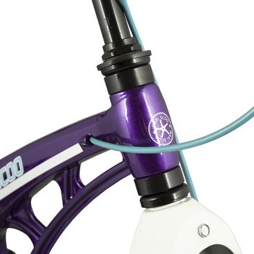 Детский велосипед Maxiscoo "Cosmic" Делюкс, 16"/18", фиолетовый, 2022, MSC-C