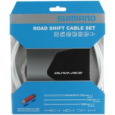 Велосипедная оплетка переключения SHIMANO, shift cable set, polymer, black, incl. outer casing, OT-41SP, УТ000196171
