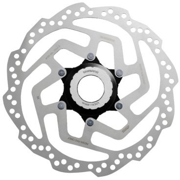 Фото Тормозной диск SHIMANO RT10 C.Lock, для дискового тормоза, нержавеющая сталь, для полимерных колодок, 2-8275