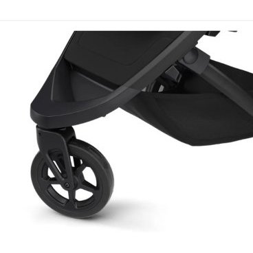 Детская коляска Thule Spring Stroller Black, прогулочная, черная рама, 11300200