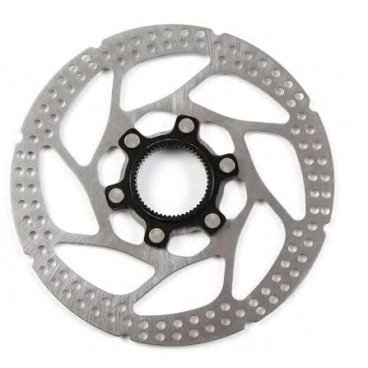 Тормозной диск-ротор CLARKS, CENTRE LOCK, для дискового тормоза, 180 мм, нержавеющая сталь, серебристый, 3-434