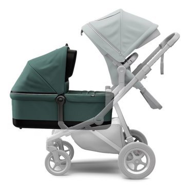 Люлька для коляски Thule Sleek Bassinet Mallard Green, для младенцев 0 до 6 месяцев, 11000110