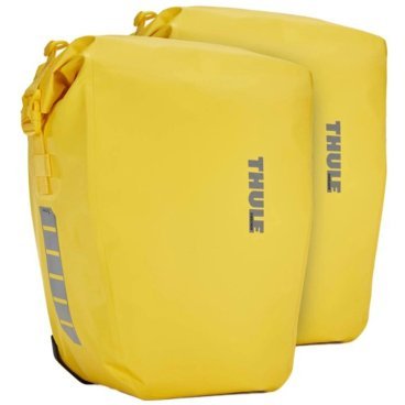 Сумка велосипедная Thule Shield Pannier Pair Yellow, 25L, на багажник, 3204211
