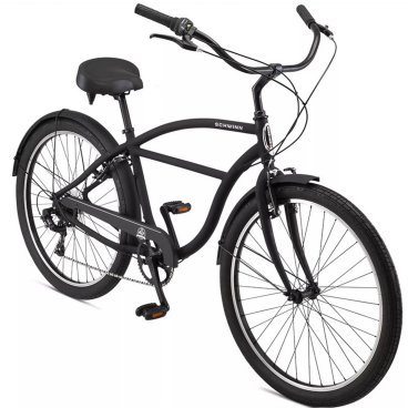 Женский велосипед Schwinn ALU 7, 27,5", 7 скоростей, черный, S39251M10OS