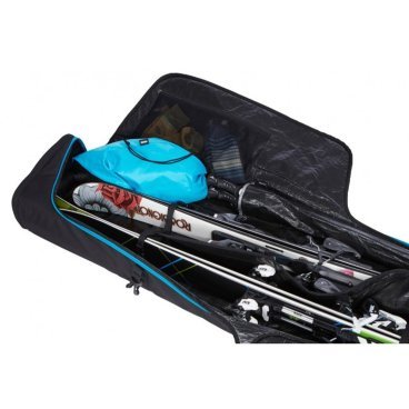 Сумка лыжная Thule RoundTrip Ski Roller Black, 192cm, на колесиках, 3204362