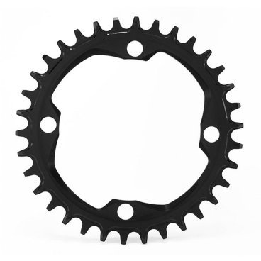 Звезда велосипедная Garbaruk 104 BCD Round, передняя, 30T, черный, УТ000140840