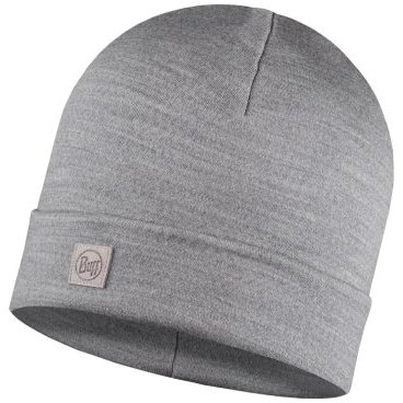 Шапка Buff Merino Summit Hat Solid Light Grey, US:one size, 132339.933.10.00