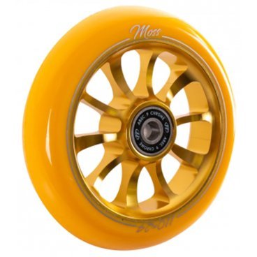 Колесо для самоката Tech Team X-Treme Moss, 110*24 мм, желтый, 509891