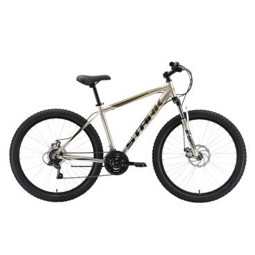 Горный велосипед Stark, Tank 27.1 D+, золотистый металлик/зеленый/черный, 2023, HQ-0012992
