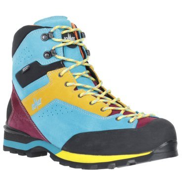 Ботинки Lomer Badia High MTX Soleil/Turquois, мужские, голубой/желтый/фиолетовый, 2023-24, 30033_A_01