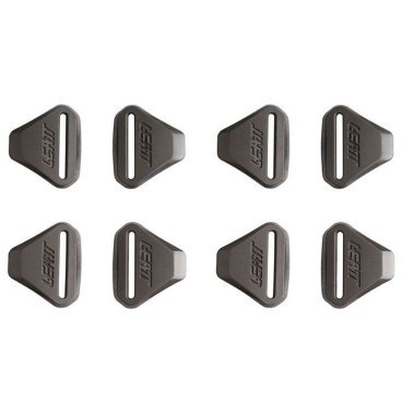 Застежки Leatt Z-Frame Bucle Kit Junior Pair, к наколенникам подростковым, черный, 2023. 4020004700